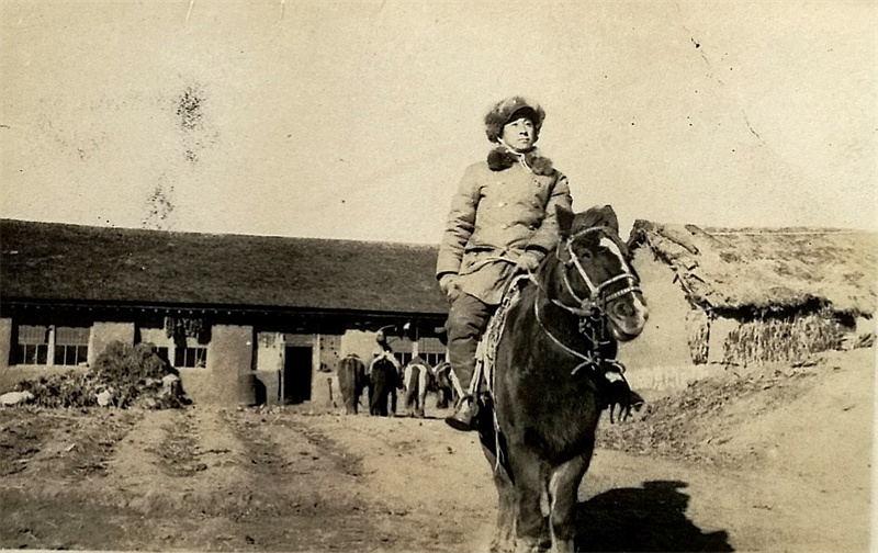 1946年，秦禮同志在東北。