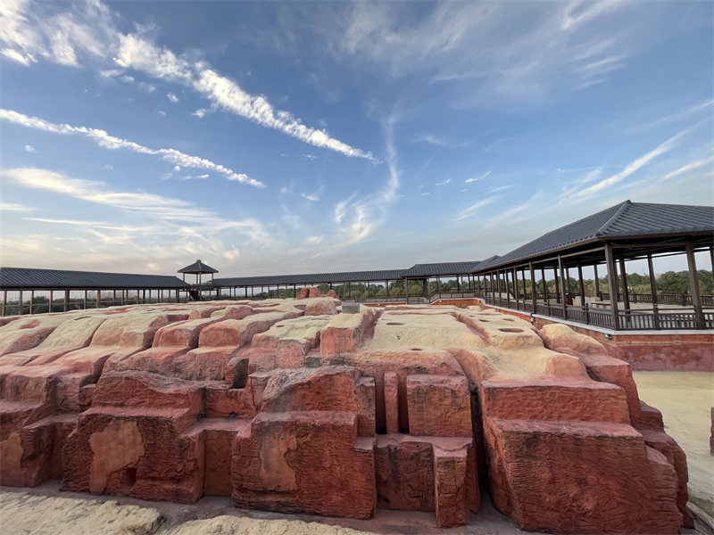 龍灣國家考古遺址公園。潛江市文旅局供圖